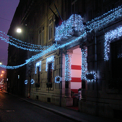 Luminarie Milano