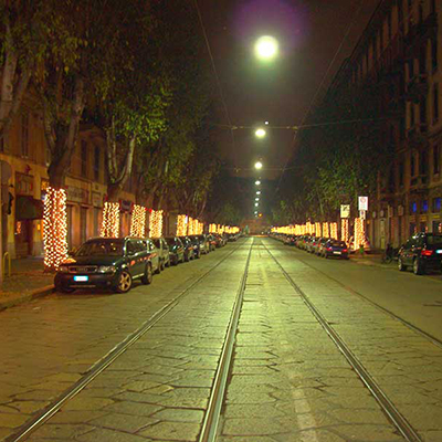 Luminarie Milano