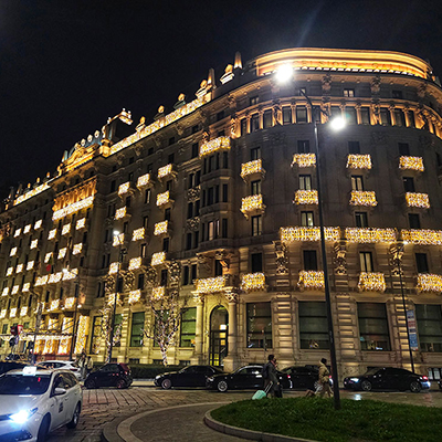 Luminarie Milano