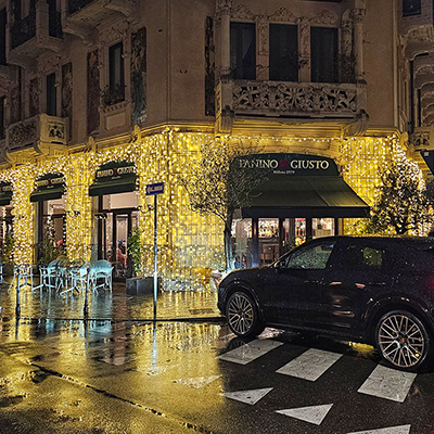 Luminarie Milano