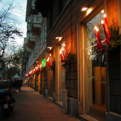 Luminarie Milano