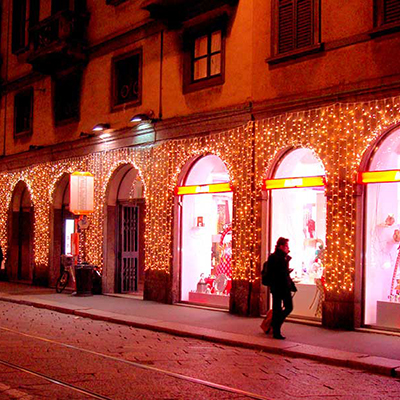 Luminarie Milano