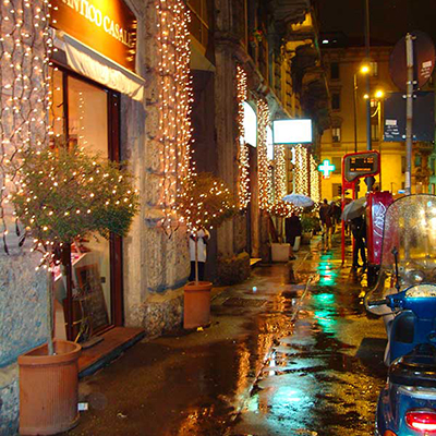 Luminarie Milano