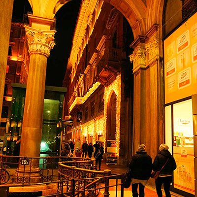 Luminarie Milano